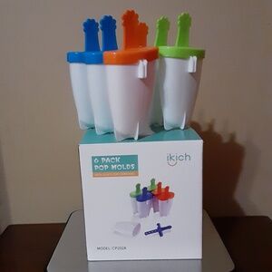 ikich 6 Pack Pop Molds